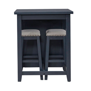 Brook Creek 3 Piece Counter Set by Liberty Furniture 942NY-CD-3CTS Navy