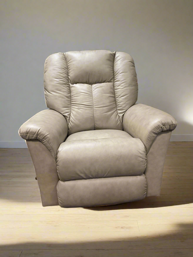 Jasper Leather Rocker Recliner by La-Z-Boy Furniture 10-709 LB206474 Stone