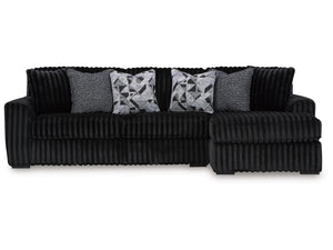 Midnight-Madness 2pc Sofa with Chaise by Ashley Furniture 9810317, 9810366