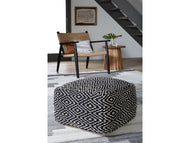 Jasett Pouf by Ashley Furniture A1001058 Discontinued