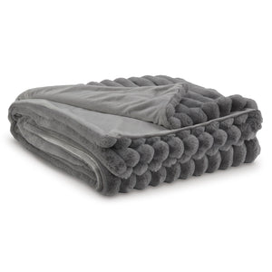 Alsonwell Throw by Ashley Furniture A1001081 Gray