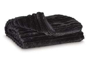 Alsonwell Throw by Ashley Furniture A1001083 Black