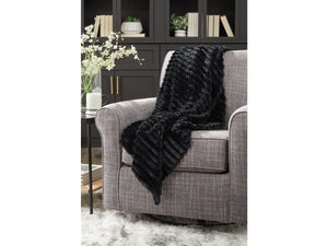 Alsonwell Throw by Ashley Furniture A1001083 Black