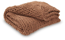 Load image into Gallery viewer, Chaddon Throw by Ashley Furniture A1001179 Sienna