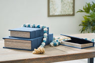 Jolina Book Boxes (Set of 3) by Ashley Furniture A2000617 Blue