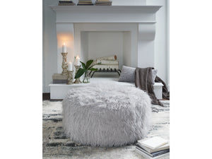 Galice Oversized Accent Ottoman by Ashley Furniture A3000333 Light Gray