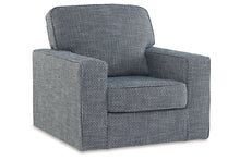 Load image into Gallery viewer, Olwenburg Swivel Accent Chair by Ashley Furniture A3000652 Denim