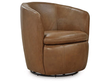 Load image into Gallery viewer, Kierreys Leather Swivel Chair by Ashley Furniture A3000700 Caramel