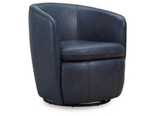 Load image into Gallery viewer, Kierrys Leather Swivel Chair by Ashley Furniture A3000701 Ocean