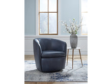 Load image into Gallery viewer, Kierrys Leather Swivel Chair by Ashley Furniture A3000701 Ocean