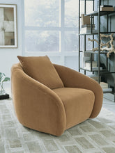 Load image into Gallery viewer, Yahya Swivel Accent Chair by Ashley Furniture A3000781 Camel