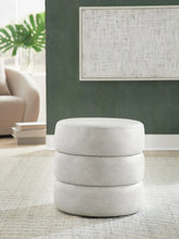 Load image into Gallery viewer, Ummi Swivel Accent Ottoman by Ashley Furniture A3000792 Bone