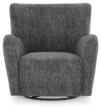 Load image into Gallery viewer, Rowenburg Swivel Glider Accent Chair by Ashley Furniture A3000796 Heather Charcoal