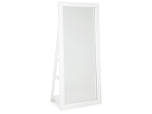 Load image into Gallery viewer, Evesen Floor Standing Mirror with Storage by Ashley Furniture A8010383 White