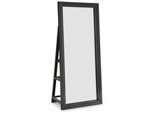 Load image into Gallery viewer, Evesen Floor Standing Mirror with Storage by Ashley Furniture A8010384 Black
