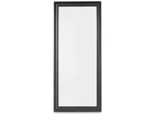Load image into Gallery viewer, Evesen Floor Standing Mirror with Storage by Ashley Furniture A8010384 Black