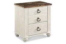 Load image into Gallery viewer, Willowton 2 Drawer Nightstand by Ashley Furniture B267-92