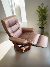 Load image into Gallery viewer, Valencia III Recliner by BenchMaster Furniture 7583M-HE510-03B Dark Brown