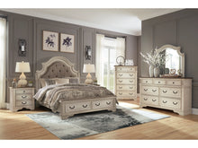 Load image into Gallery viewer, Realyn Queen Upholstered Panel Storage Bed by Ashley Furniture B743-196-54S-57