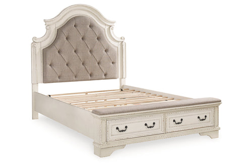 Realyn Queen Upholstered Bed by Ashley Furniture B743-196,54S,57
