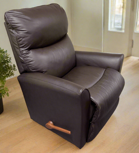 Rowan Leather Rocker Recliner by La-Z-Boy Furniture 10-765 LB174679