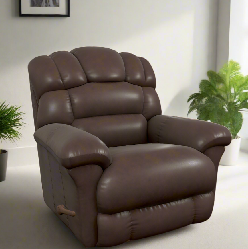 Randell Leather Wall Recliner by La-Z-Boy Furniture 016-777 LB160175 Harvest