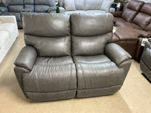Load image into Gallery viewer, Trouper Reclining Leather Loveseat by La-Z-Boy Furniture 448-724 LB172755 Grey