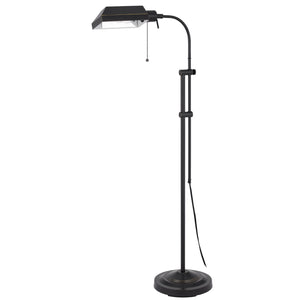 Pharmacy Floor Lamp w/ Adjustable Pole by Cal Lighting BO-117FL-DB Dark Bronze