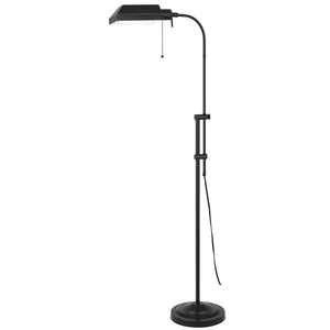 Pharmacy Floor Lamp w/ Adjustable Pole by Cal Lighting BO-117FL-DB Dark Bronze