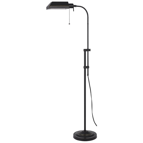 Pharmacy Floor Lamp w/ Adjustable Pole by Cal Lighting BO-117FL-DB Dark Bronze