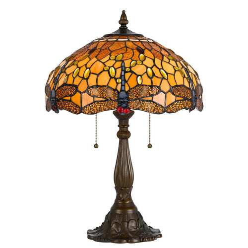 Tiffany Table Lamp by Cal Lighting BO-2372TB