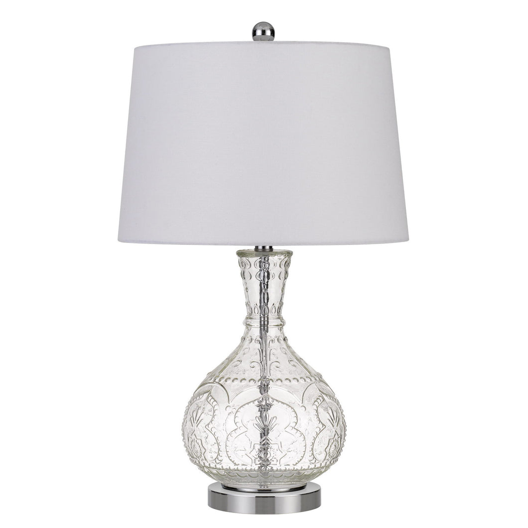 Nador Glass Table Lamp by Cal Lighting BO-2916TB