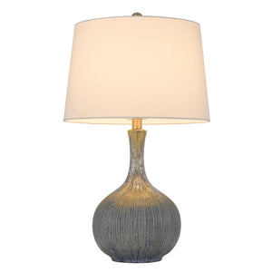 Vernate Ceramic Table Lamp by Cal Lighting BO-3036TB