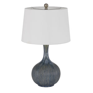 Vernate Ceramic Table Lamp by Cal Lighting BO-3036TB