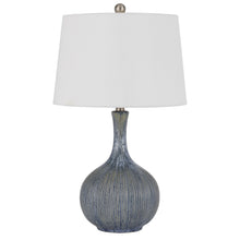 Load image into Gallery viewer, Vernate Ceramic Table Lamp by Cal Lighting BO-3036TB