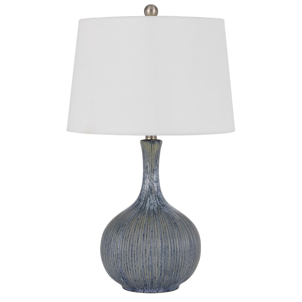 Vernate Ceramic Table Lamp by Cal Lighting BO-3036TB