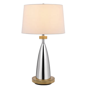 Lockport Metal Table Lamp by Cal Lighting BO-3054TB