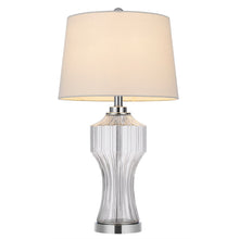 Load image into Gallery viewer, Reston Glass Table Lamp by Cal Lighting BO-3062TB