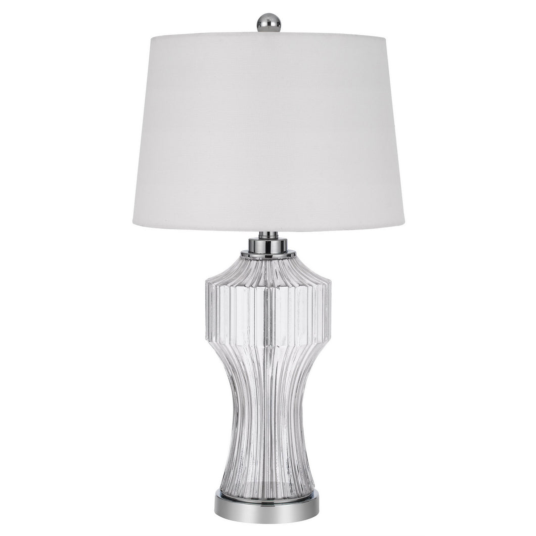 Reston Glass Table Lamp by Cal Lighting BO-3062TB