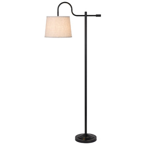 Rexburg Metal Downbridge Floor Lamp by Cal Lighting BO-3073FL Dark Bronze