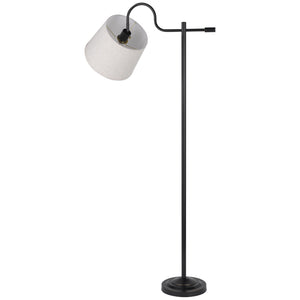 Rexburg Metal Downbridge Floor Lamp by Cal Lighting BO-3073FL Dark Bronze