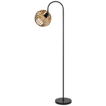 Load image into Gallery viewer, Worcrest Downbridge Floor Lamp w/ Bamboo Shade by Cal Lighting BO-3079FL