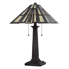 Load image into Gallery viewer, Tiffany Floor Lamp w/ Pull Chain Switches by Cal Lighting BO-3100TB