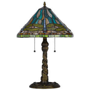 Tiffany Table Lamp by Cal Lighting BO-3108TB