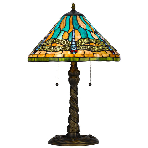 Tiffany Table Lamp by Cal Lighting BO-3108TB