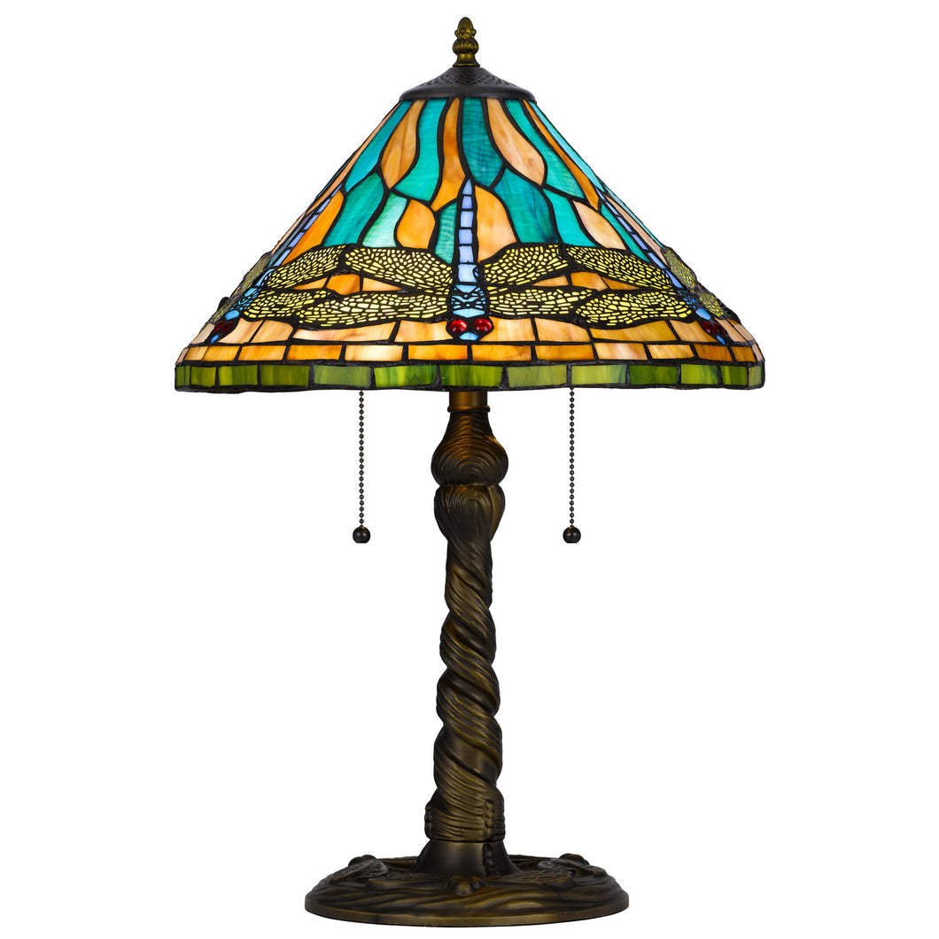 Tiffany Table Lamp by Cal Lighting BO-3108TB