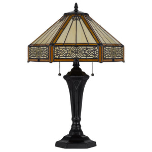 Tiffany Table Lamp by Cal Lighting BO-3112TB