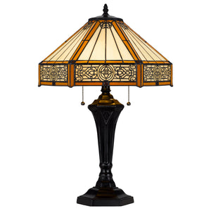 Tiffany Table Lamp by Cal Lighting BO-3112TB