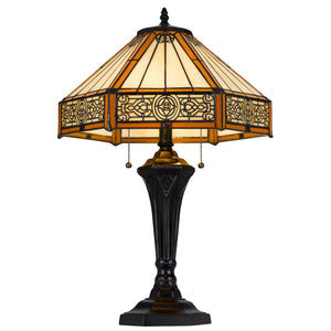 Tiffany Table Lamp by Cal Lighting BO-3112TB