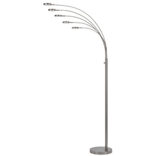 Load image into Gallery viewer, Malibu LED Floor Lamp by Cal Lighting BO-3121FL-5L-BS Brushed Steel